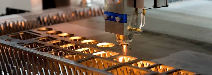 CNC Laser Cutting Operation